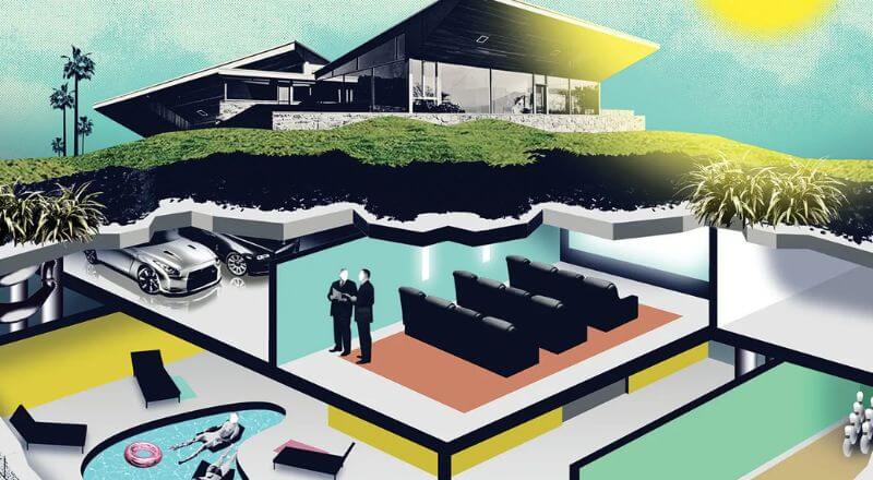 Bản thiết kế hầm trú ẩn giới siêu giàu