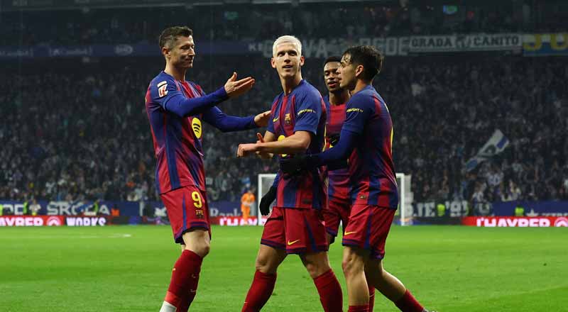 Barcelona đối mặt áp lực sân khách