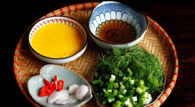 Cách làm Canh cá rau cần đầu xuân bước chuẩn bị nguyên liệu phụ khác