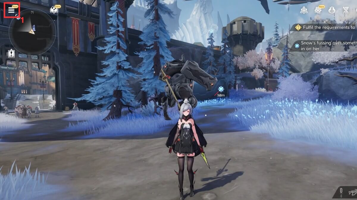 Cách nhận code Duet Night Abyss bước 1