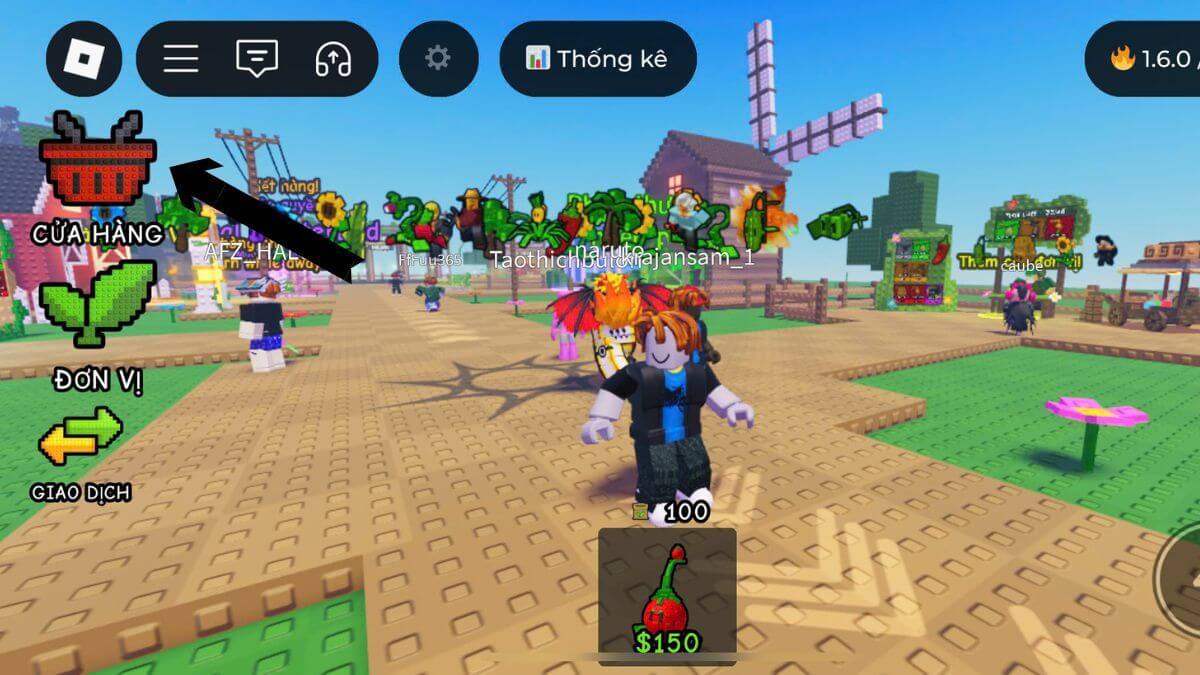 Cách nhận Code Garden Tower Defense bước 1