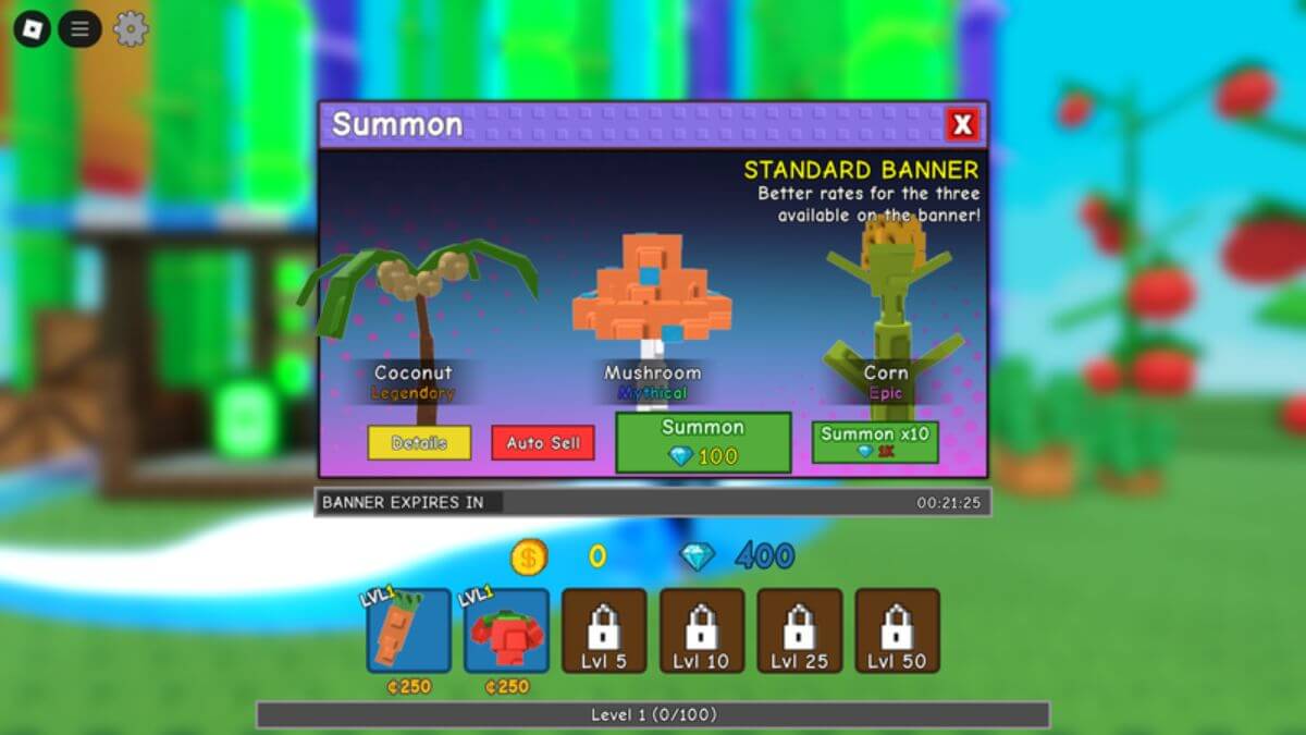 Cách nhận Code Garden Tower Defense bước nhận thưởng