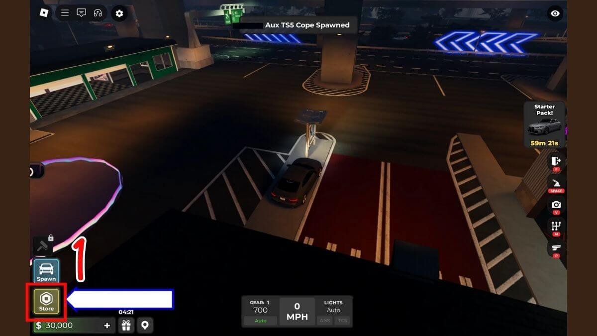 Cách nhận code Midnight Chasers bước 1