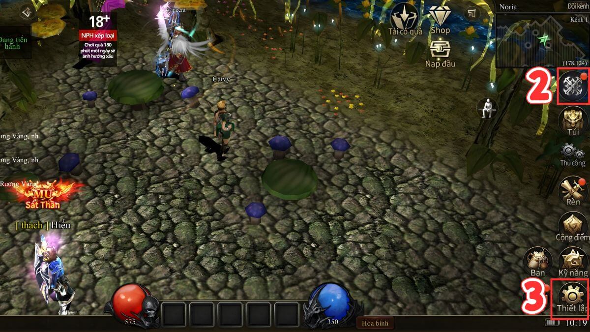 Tất tần tật code MU Vĩnh Hằng 2026 + hướng dẫn nhập nhanh 8 Cách nhận code MU Vĩnh Hằng bước 2