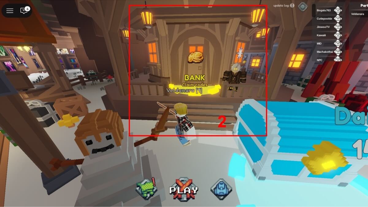 Cách nhận code Pixel Blade bước 2