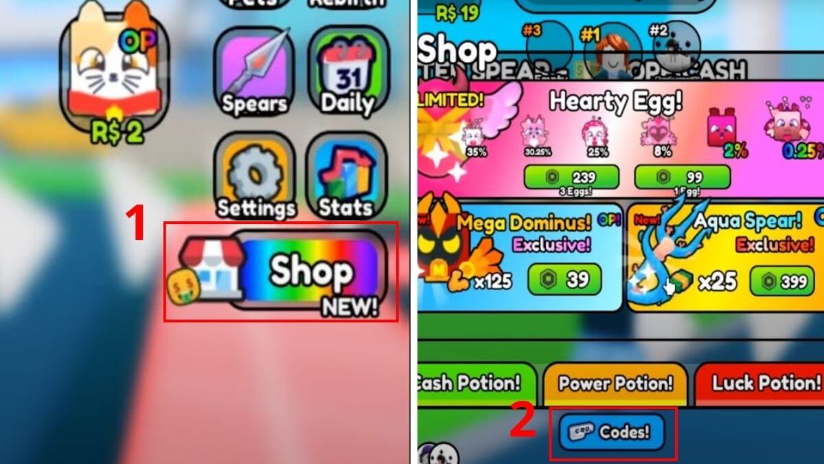 Cách nhận code Spear Training bước 1