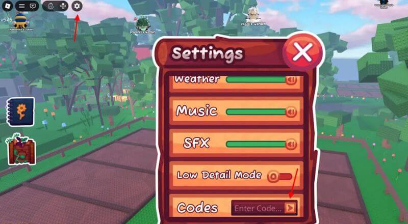 Cách nhập code Garden Horizons chi tiết nhất