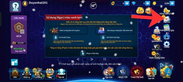 cách nhập Code Gunbound Legends: Vua Tọa Độ bước 4