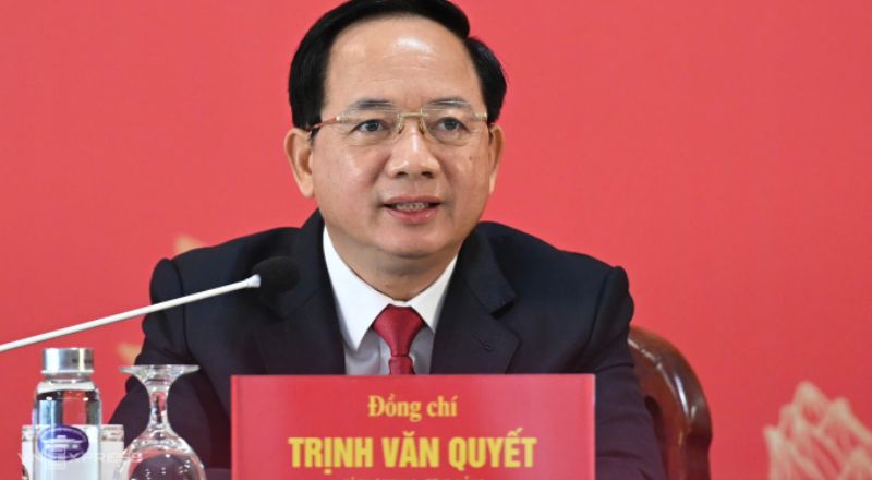 Chân dung ông Trịnh Văn Quyết, trưởng ban Tuyên giáo và Dân vận Trung ương