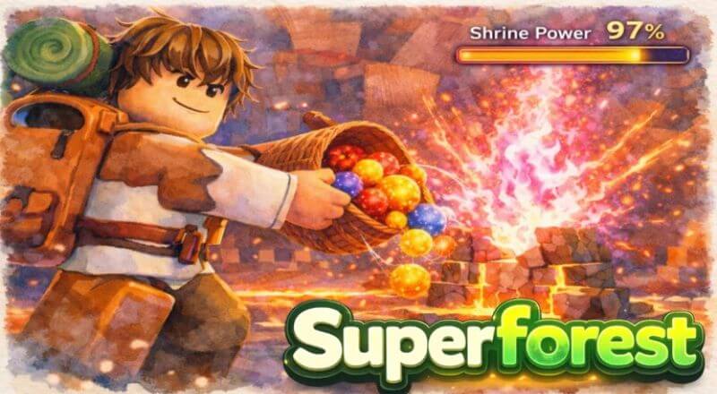 Full bộ Code SuperForest mới nhất tháng 03/2026