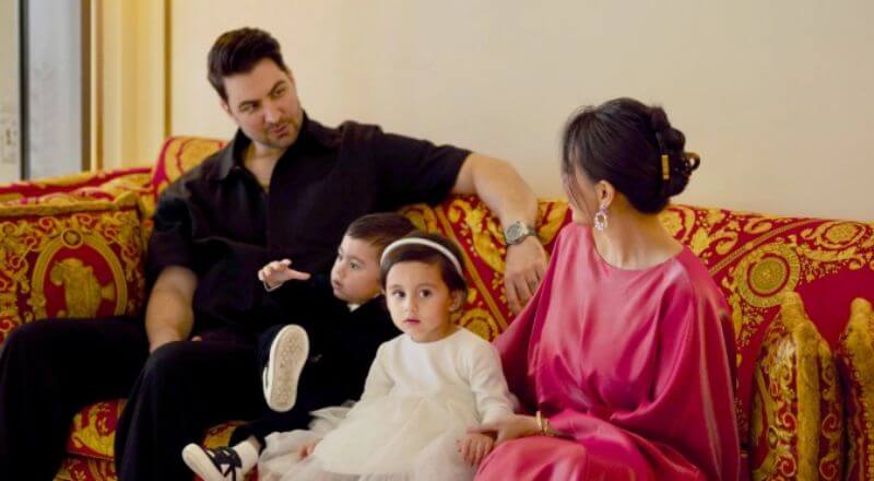 Gia đình nhà Apple Huỳnh đang dự sinh nhật 2 tuổi các con Ryan và Reyna