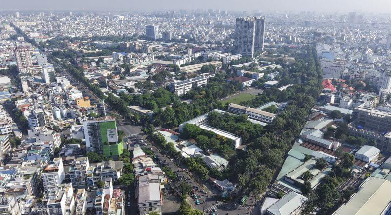 Hiện trạng khuôn viên rộng hơn 14 ha của Đại học Bách khoa TP HCM 16 Hiện trạng khuôn viên đại học bách khoa TP HCM 1