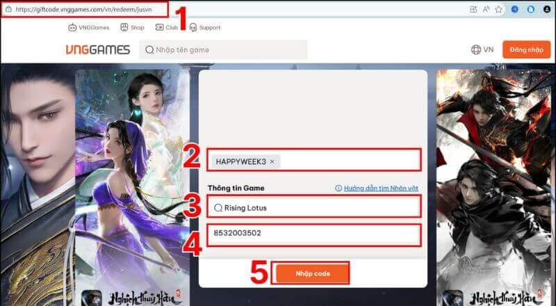 Hướng Dẫn Nhập Code Nghịch Thủy Hàn 2026