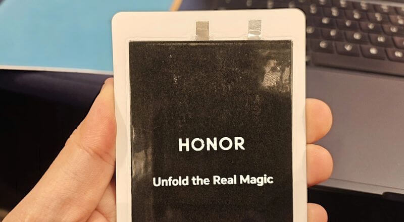 Mẫu pin được cho là tấm pin được sử dùng trên mẫu Magic V6 mới ra mắt.