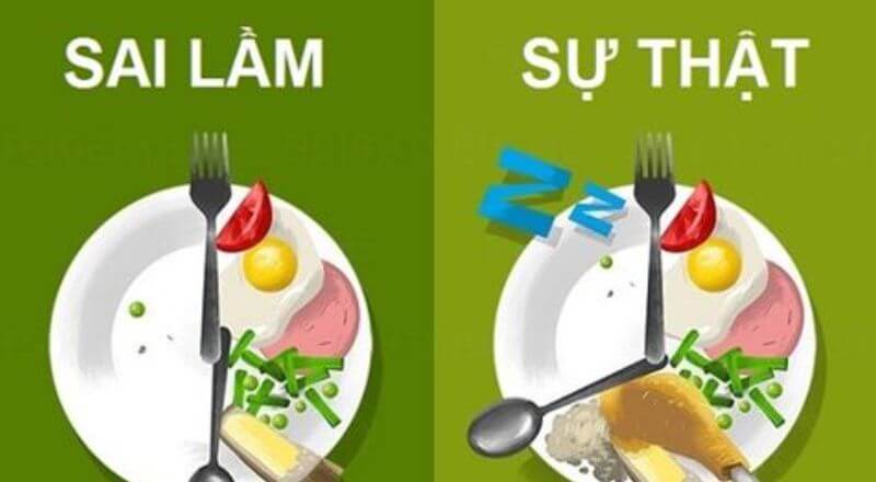 Những quan niệm sai lầm về bữa ăn cho trẻ