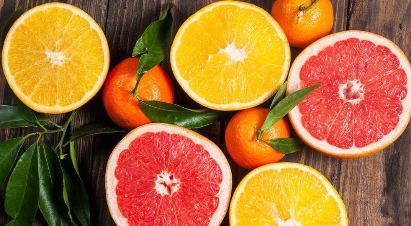 Quả họ cam quýt rất giàu vitamin C và bảo vệ testosterone