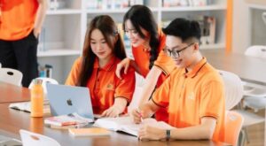 Sinh viên trường Đại học FPT được học tập trong không gian hiện đại