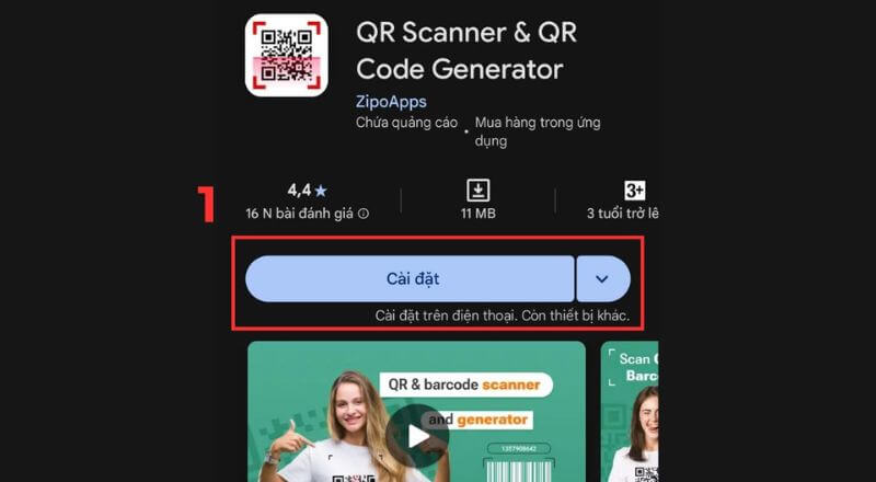 Mã Code cá nhân là gì? Cách lập mã nhanh trong vài bước 20 Tạo mã code bằng ứng dụng trên điện thoại bước 1