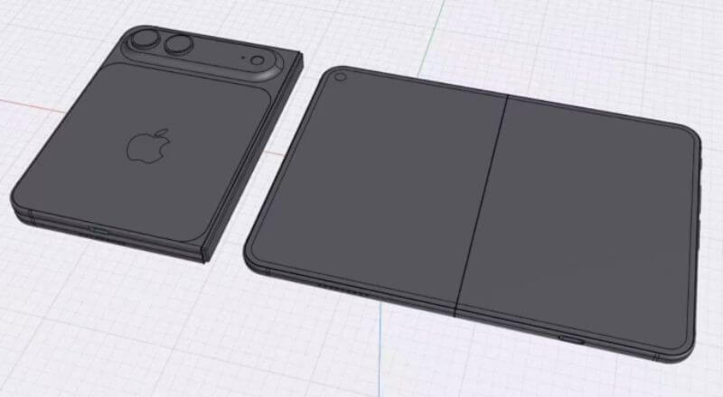 Thiết kế dự kiến của iPhone Fold