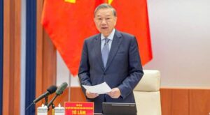 Tổng Bí thư Tô Lâm đang công tác làm việc tại TP Hải Phòng