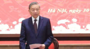 Tổng Bí thư Tô Lâm đang làm việc với Ban Thường vụ Thành ủy Hà Nội